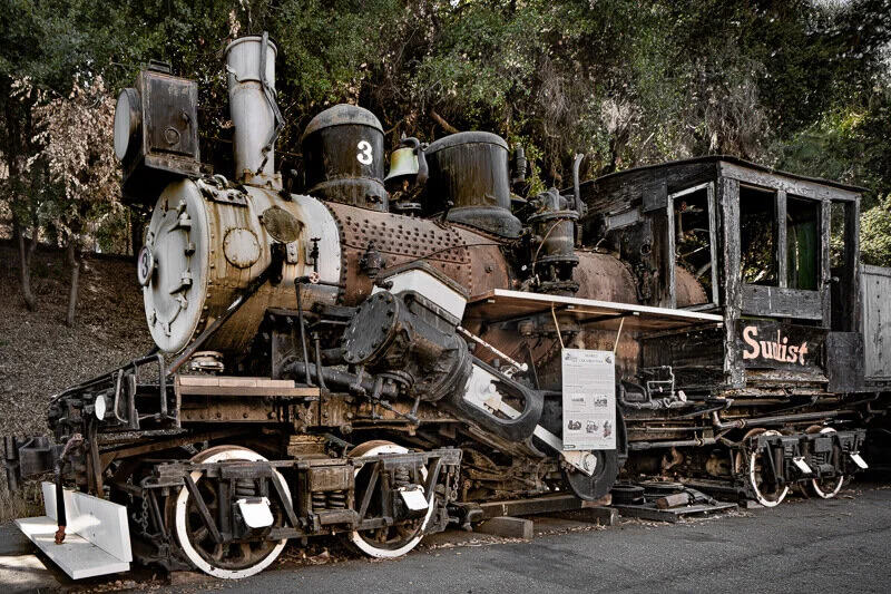 Rail Giants Train Museum, Pomona, California” — Glen Allison
